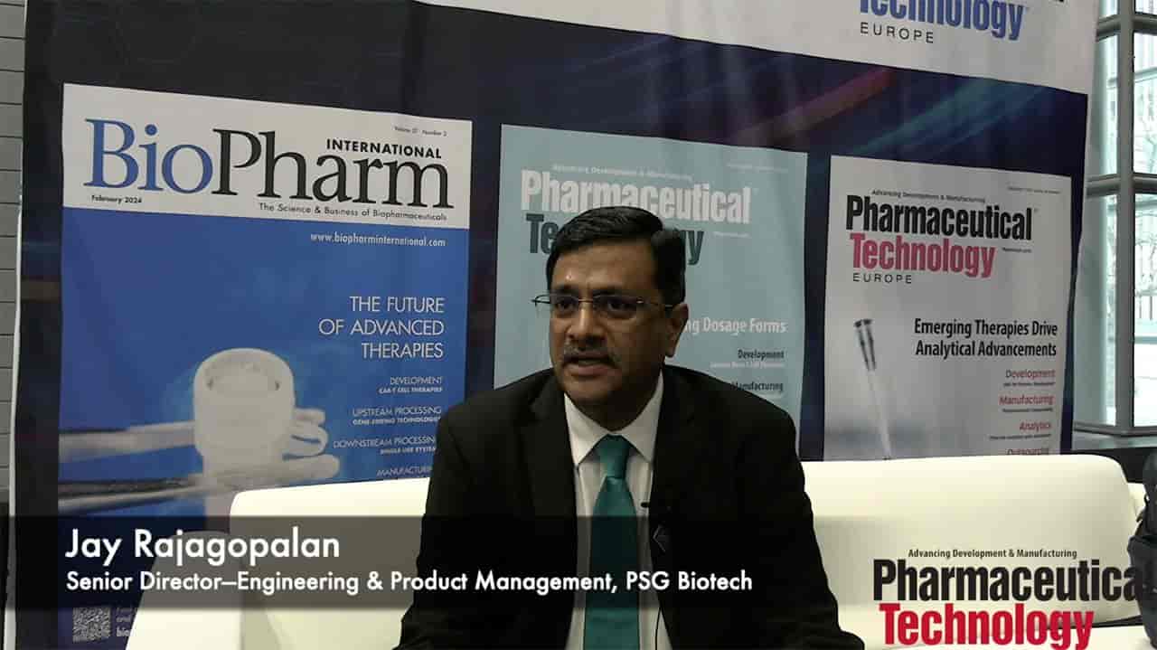 Jay Rajagopalan, senior director—Engineering & Product Management for Malema at PSG Biotech | Image Credit: BioPharm International