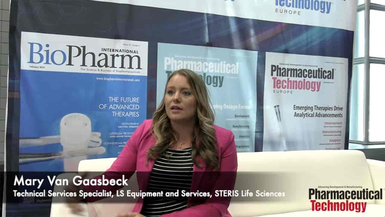 Mary Van Gaasbeck, technical services specialist, LS Equipment and Services, STERIS Life Sciences | Image Credit: Pharmaceutical Technology