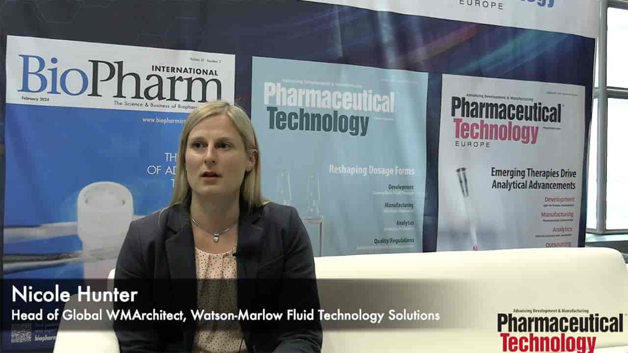 Nicole Hunter, head of Global WMArchitect at Watson-Marlow Fluid Technology Solutions