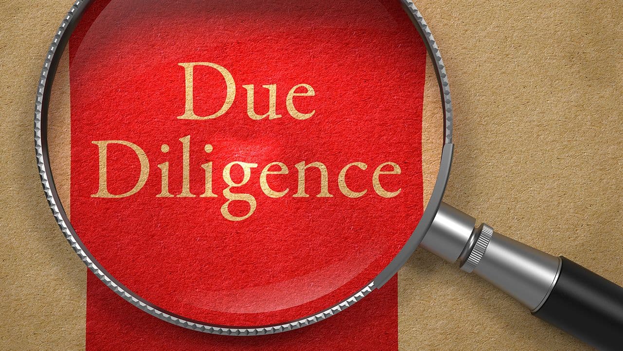 Due Diligence Assessment of CMC Activities