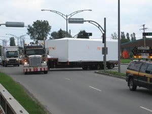 Transporting cleanroom