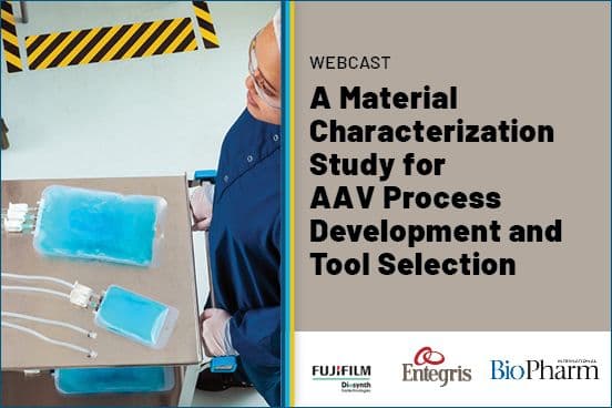 A Material Characterization Study for AAV Process Development and Tool Selection 